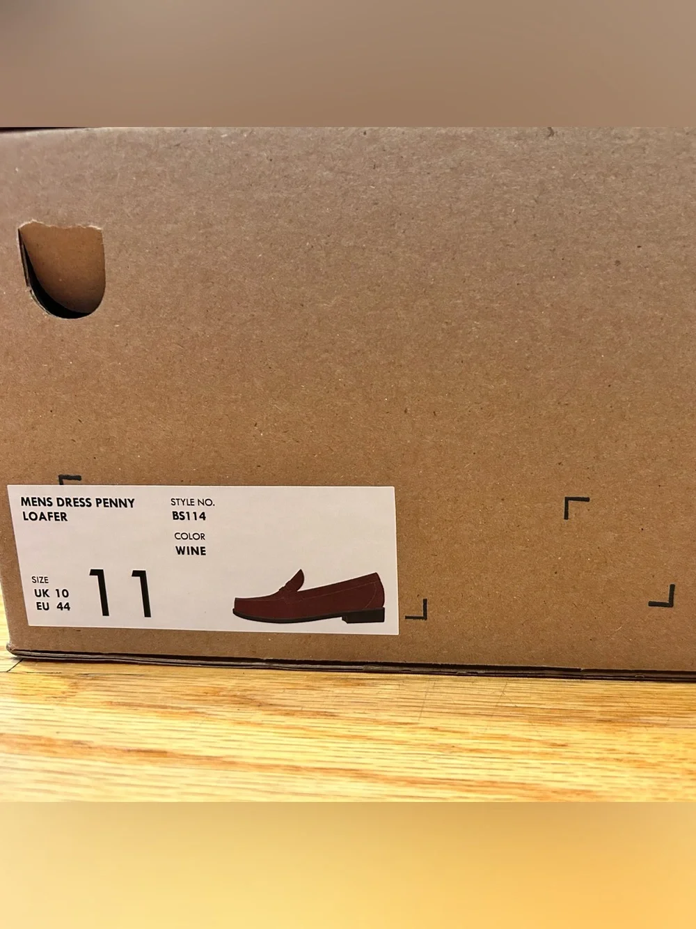 J. Crew Men’s Penny Loafers in Burgundy Leather